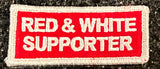Patch - Red & White Supporter Patch