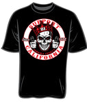 Mens T-Shirt - Skull with Crown Support Shirt - NEW!!