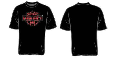 Mens T-Shirt - Harley Symbol Support 81 - Mens