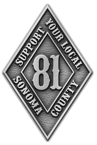 Pins - Support 81 Sonoma County Pin