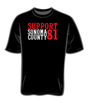 Mens T-Shirt - Support Sonoma Co 81